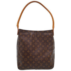 Louis Vuitton Monogram Looping Brown Shoulder Bag